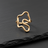 14k Gold Puddle Ring - Dea Dia