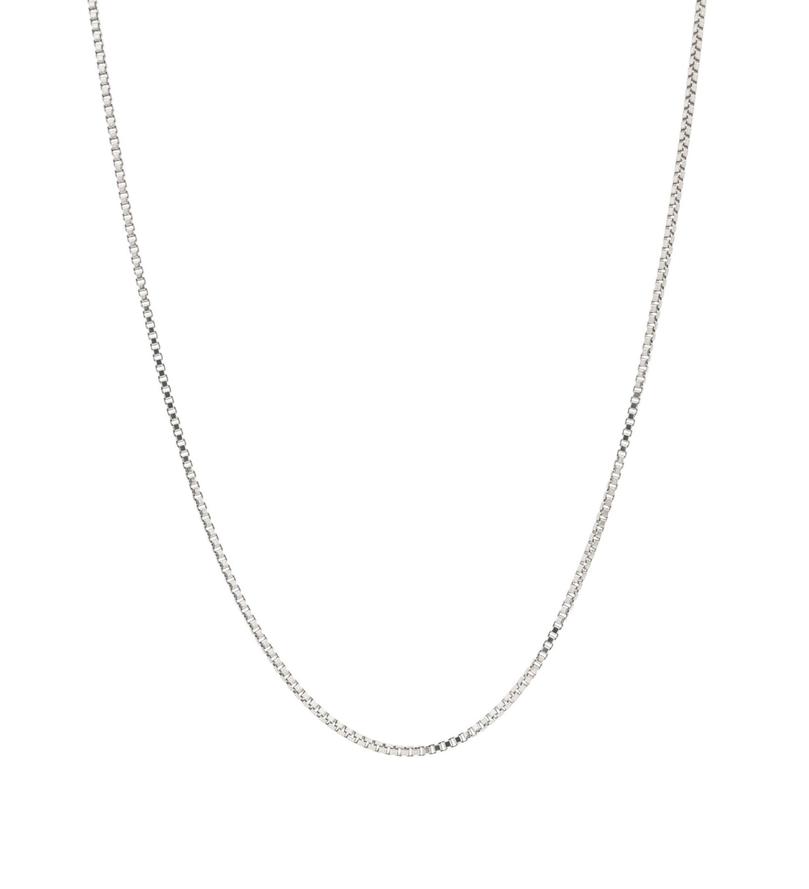 1mm Box Chain – Sterling Silver - Dea Dia