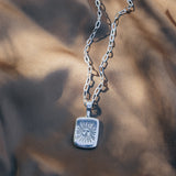 Sun Tarot Card Pendant Necklace