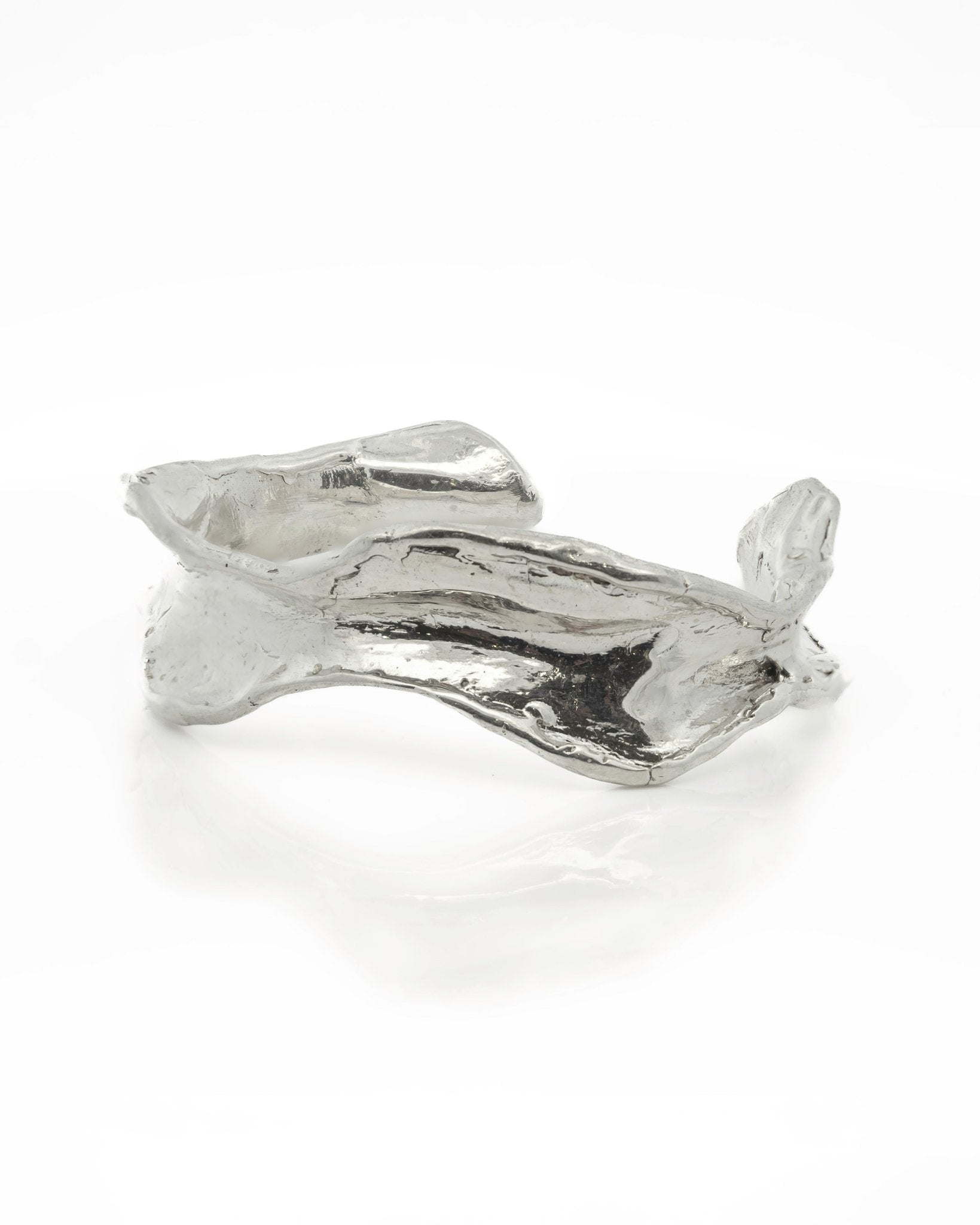 Amargosa Silver Cuff Bracelet - Dea Dia