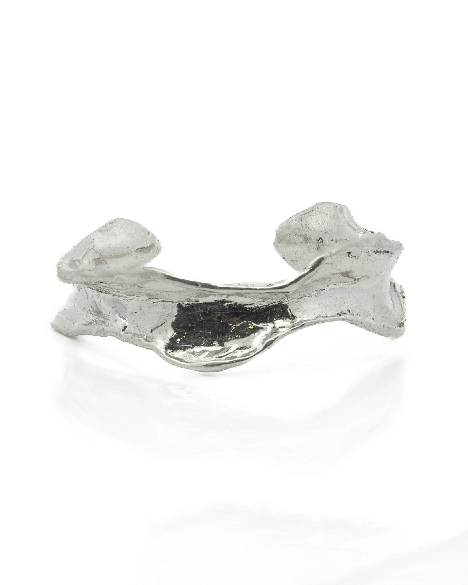 Amargosa Silver Cuff Bracelet - Dea Dia