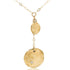 Andromeda Gold Lariat Necklace - Dea Dia