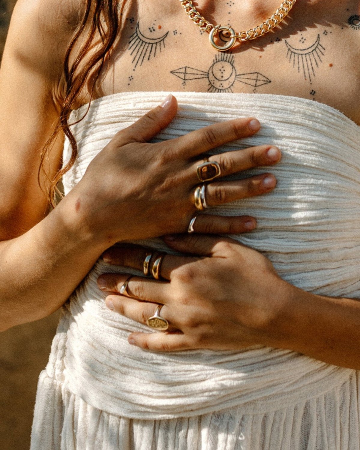 Arcana Pinky Ring Stacker - Dea Dia