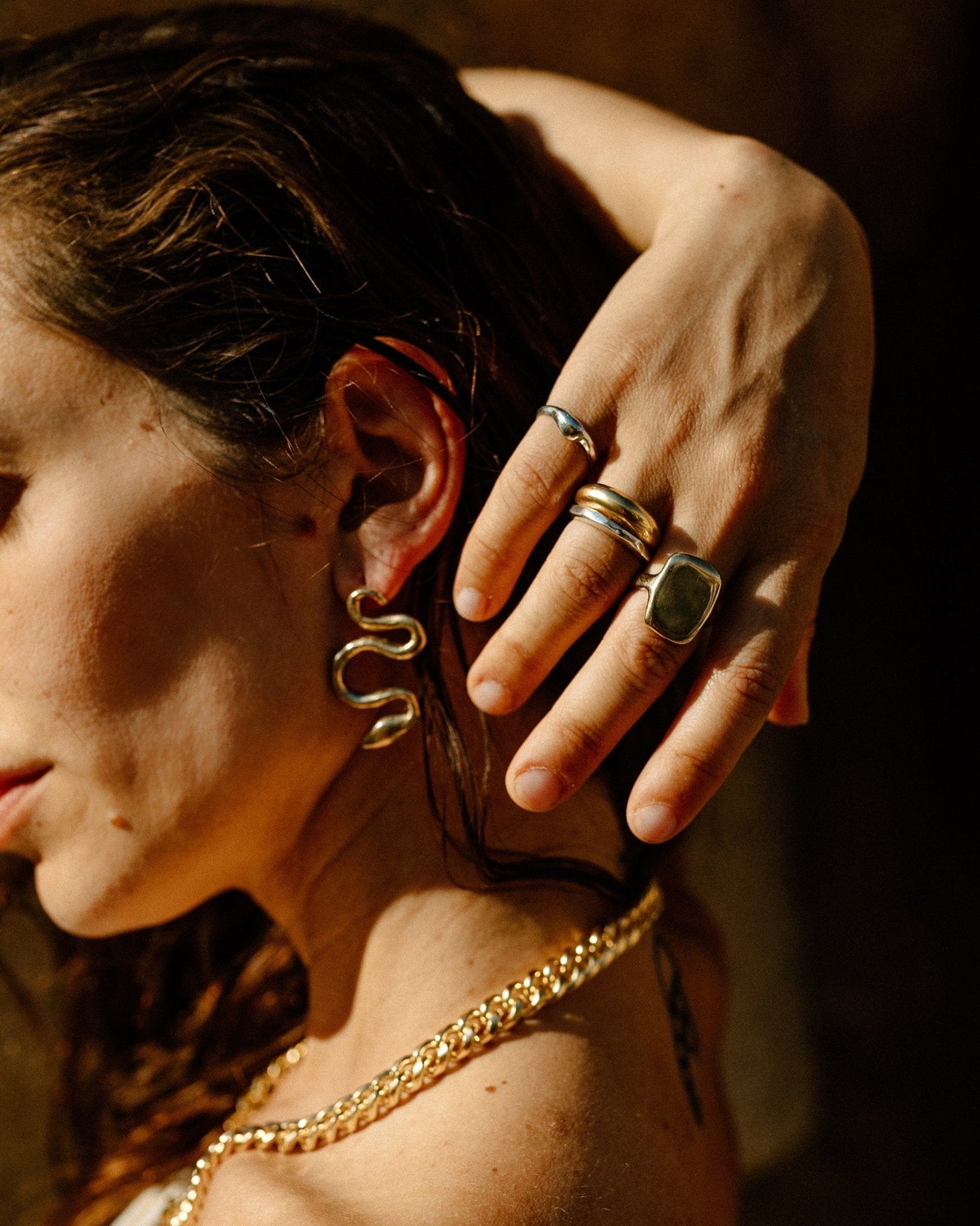 Arcana Pinky Ring Stacker - Dea Dia