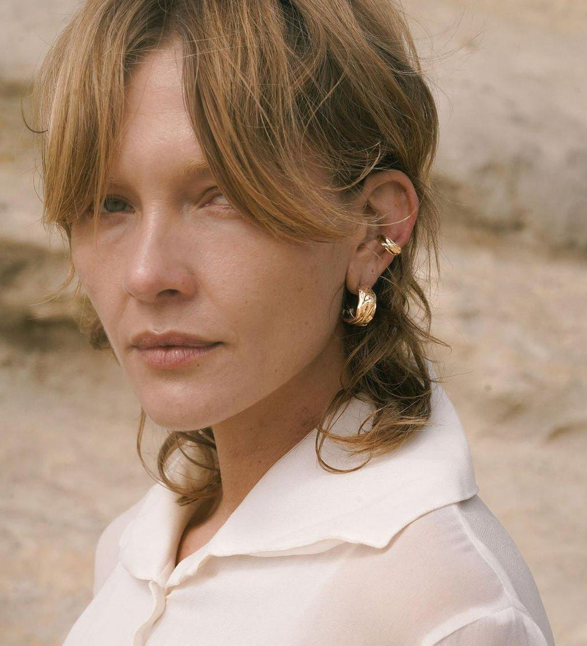 Arches Gold Ear Cuff - Dea Dia