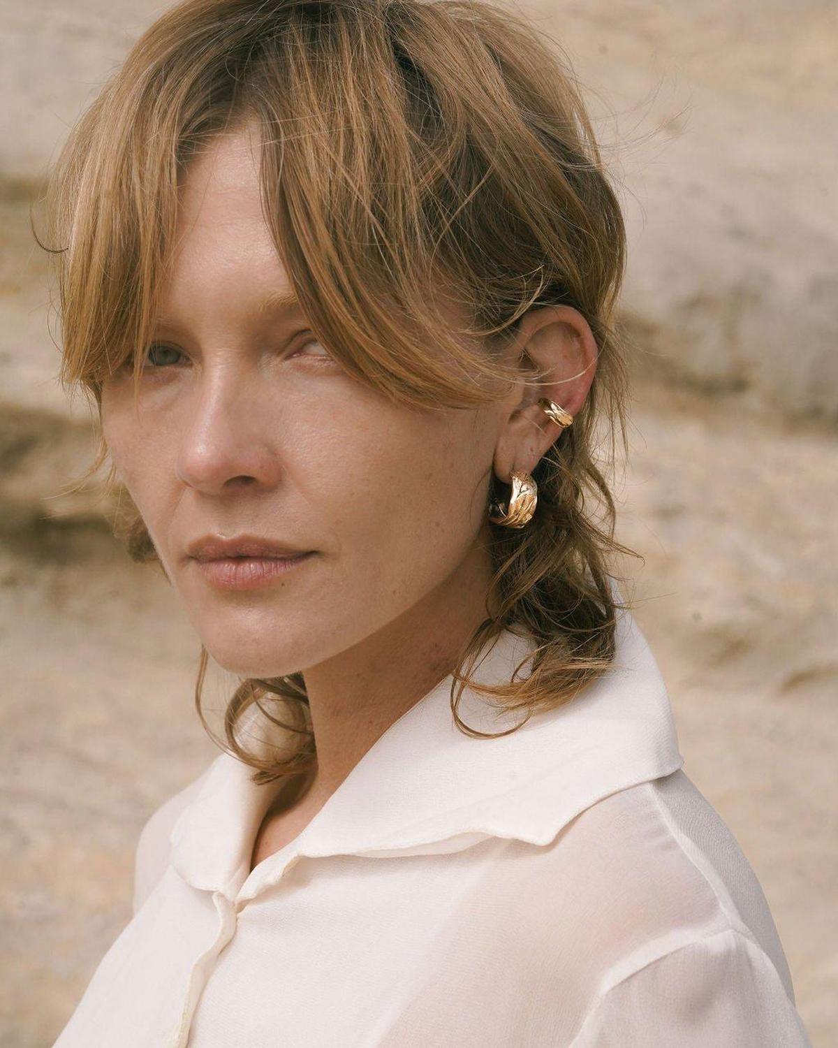 Arches Gold Ear Cuff - Dea Dia