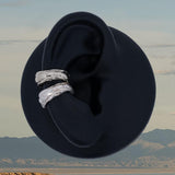 Arches Silver Ear Cuff - Dea Dia