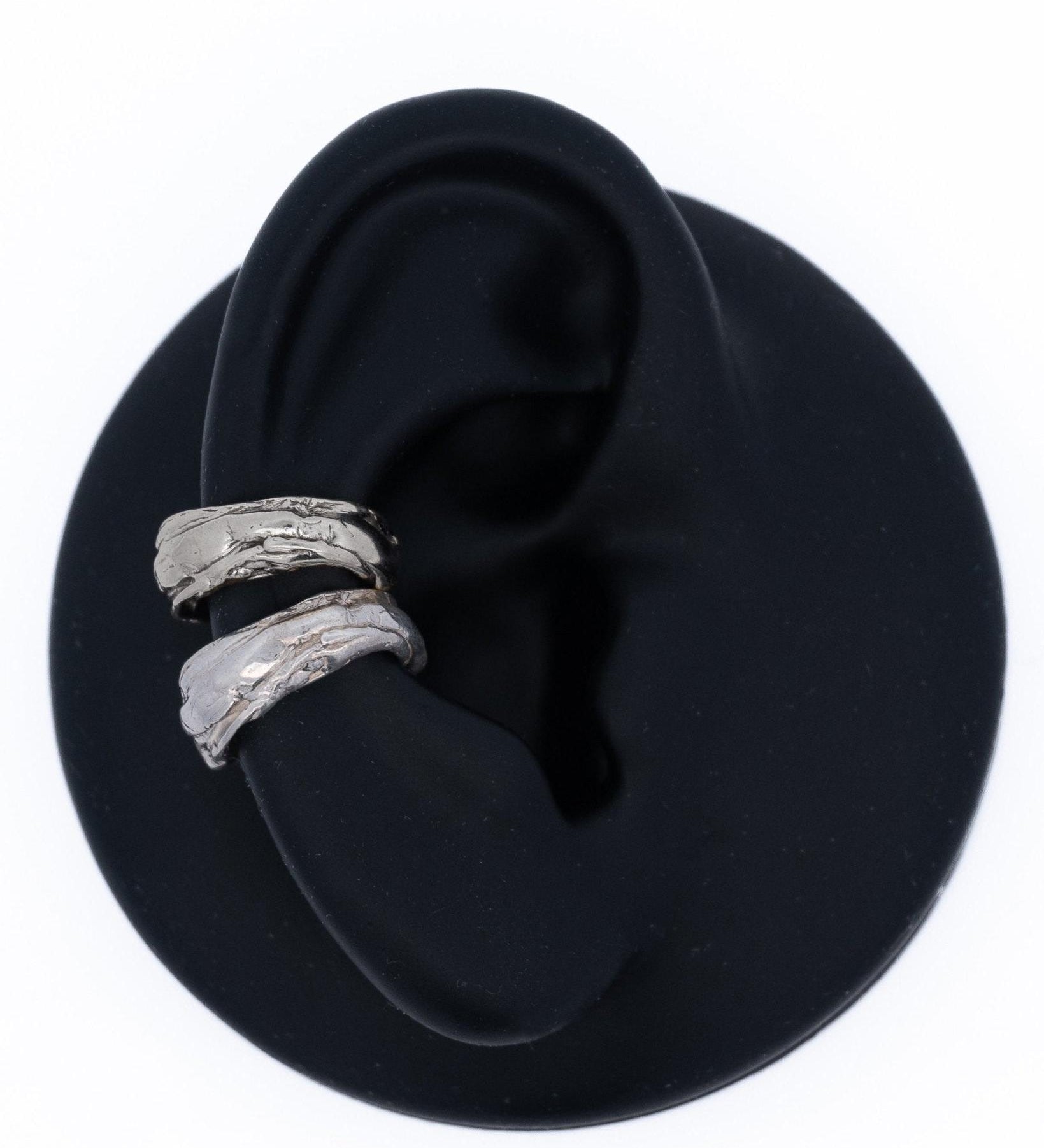 Arches Silver Ear Cuff - Dea Dia