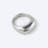 Atrium Ring - Modern Domed Ring in Gold or Silver - Dea Dia