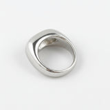Atrium Ring - Modern Domed Ring in Gold or Silver - Dea Dia