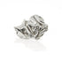 Badlands Abstract Silver Cocktail Ring - Dea Dia