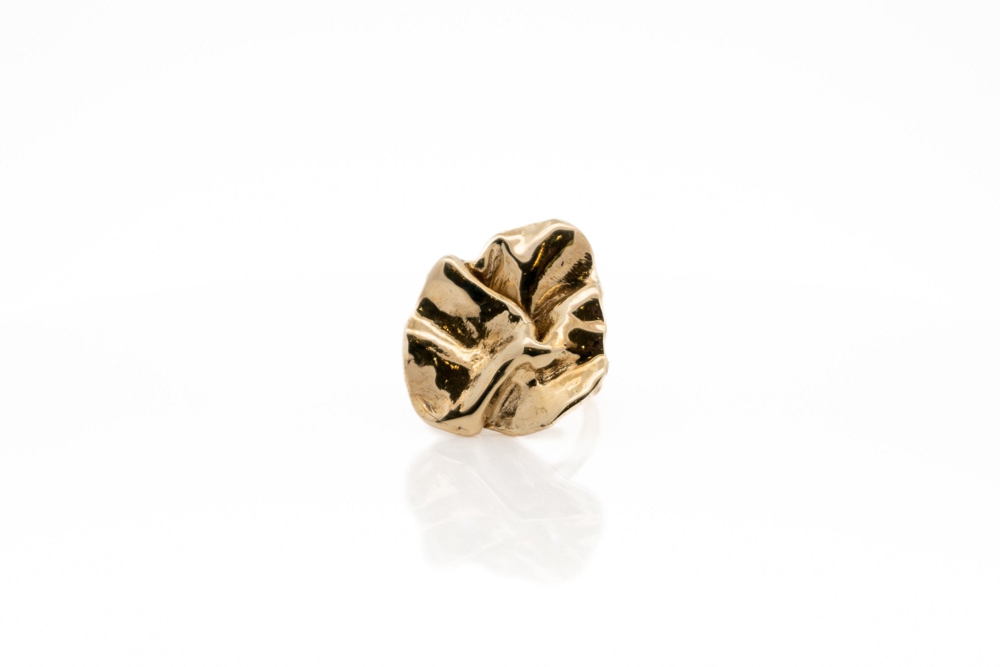 Carrara Abstract Gold Ring - Dea Dia