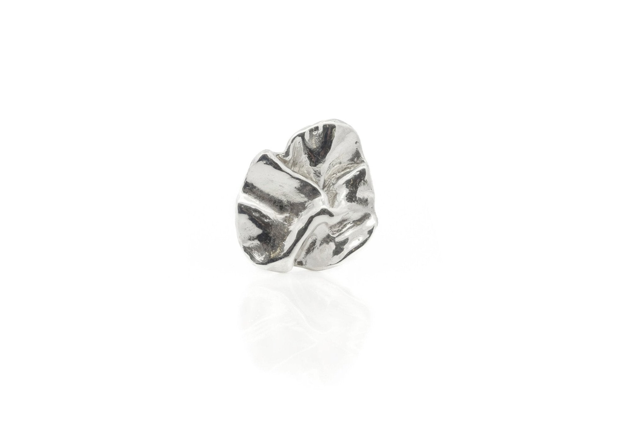 Carrara Abstract Silver Ring - Dea Dia