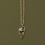Cerith Shell Pendant Necklace, Bronze - Dea Dia