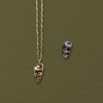 Cerith Shell Pendant Necklace, Bronze - Dea Dia
