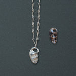 Cerith Shell Pendant Necklace, Silver - Dea Dia