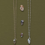 Cerith Shell Pendant Necklace, Silver - Dea Dia