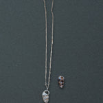 Cerith Shell Pendant Necklace, Silver - Dea Dia
