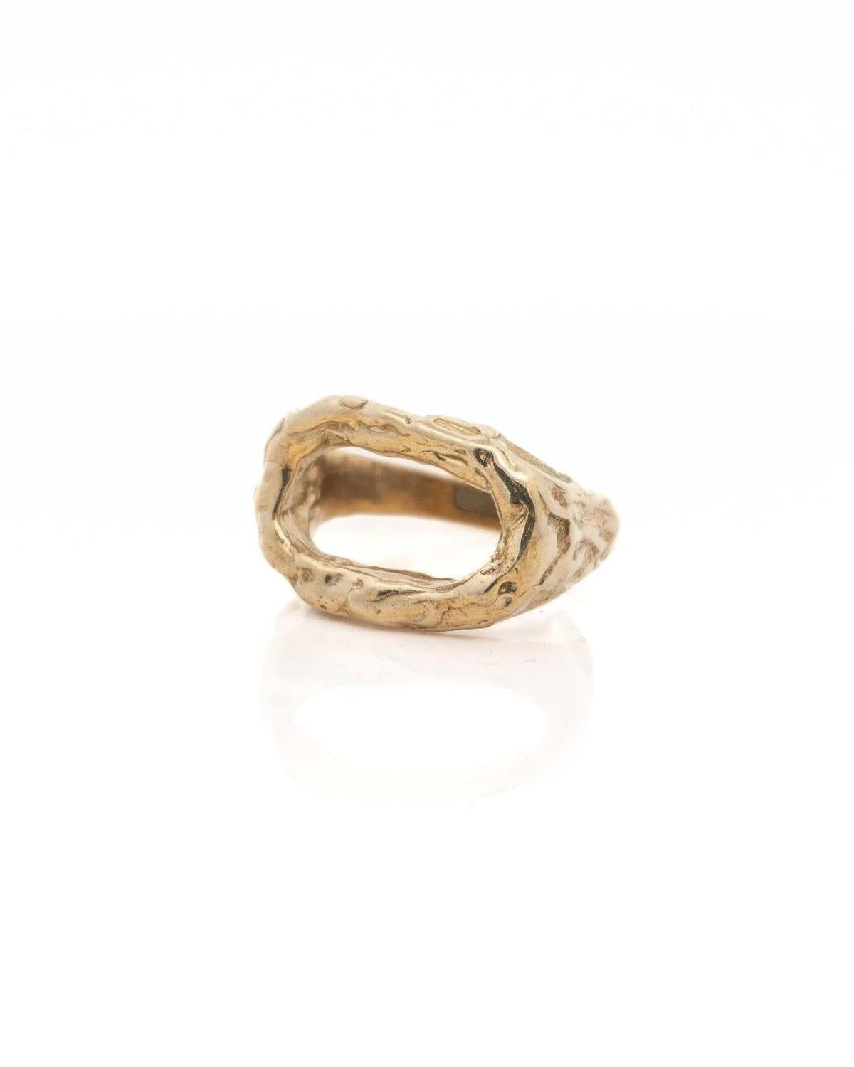Cinder Gold Open Ring - Dea Dia