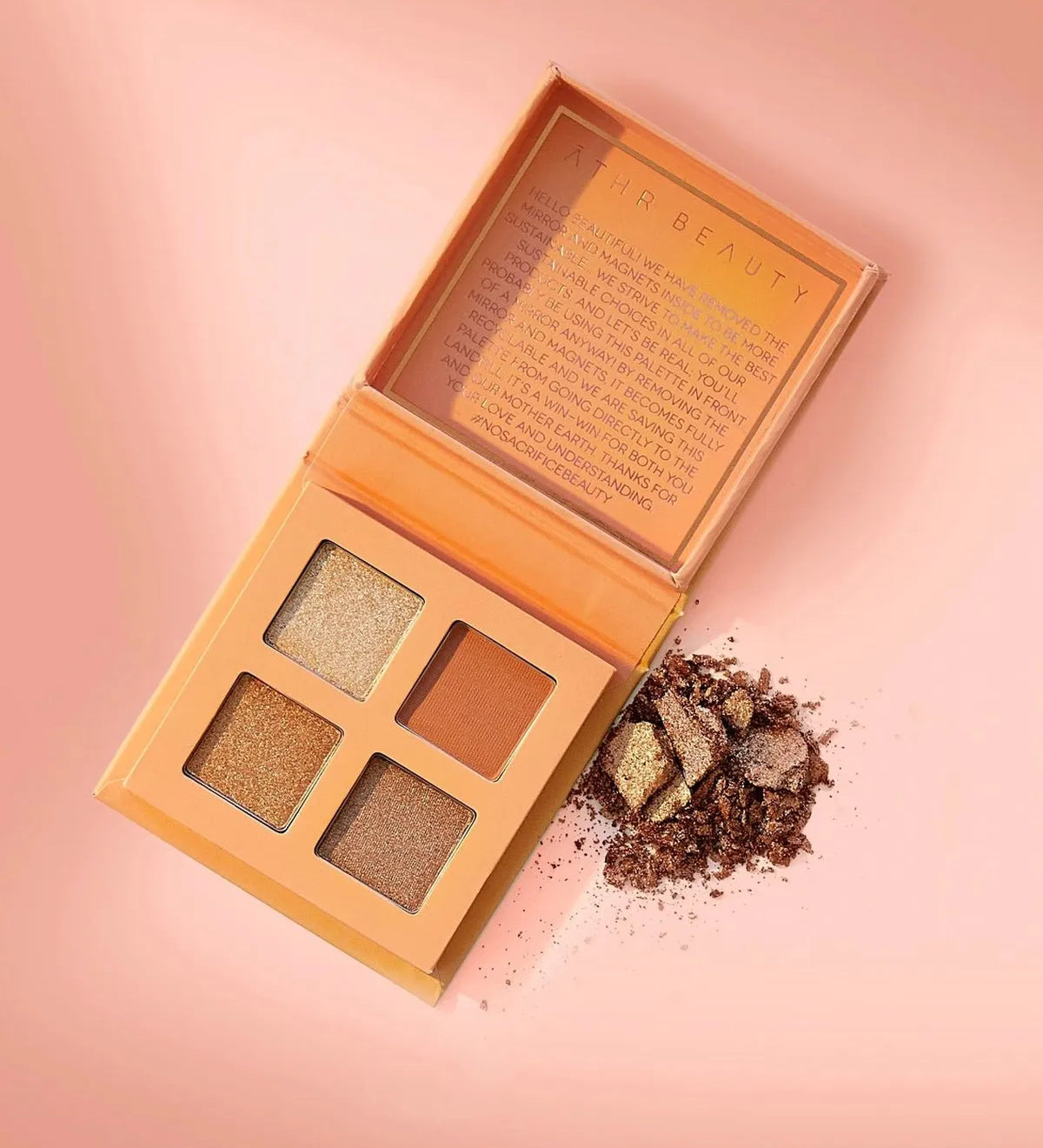 Citrine Crystal Eyeshadow Quad - Dea Dia