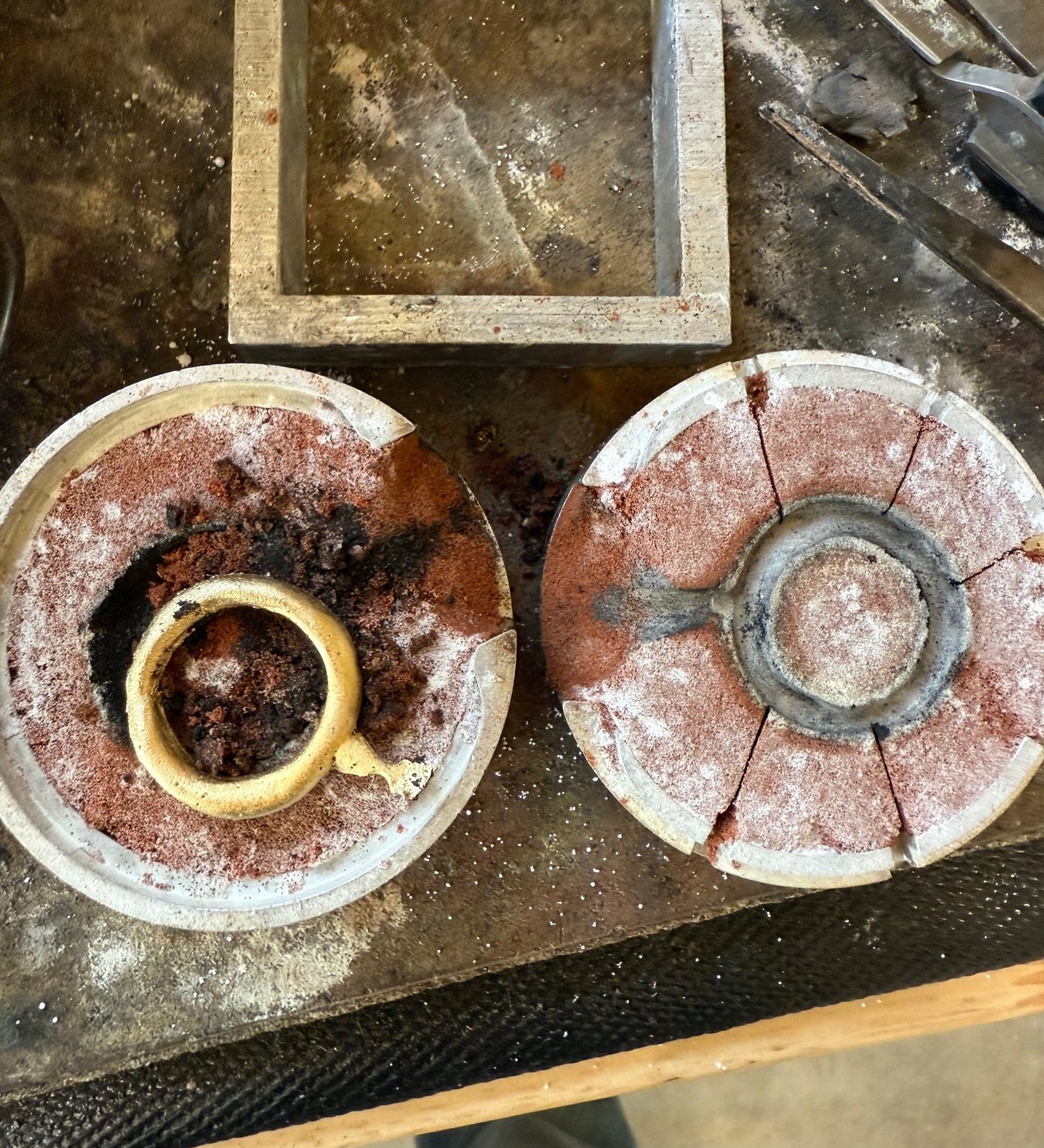 Couples Sand Casting Workshop – Wedding Bands - Dea Dia