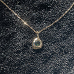 Deep Green Australian Sapphire Forma Charm - Dea Dia