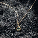 Deep Green Australian Sapphire Forma Charm - Dea Dia