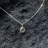 Deep Green Australian Sapphire Forma Charm - Dea Dia