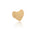 Eros Gold Heart Signet Ring - Dea Dia