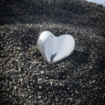 Eros Silver Heart Signet Ring - Dea Dia