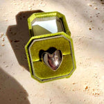 Eros Solid Gold Heart Signet Ring - Dea Dia