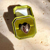 Eros Solid Gold Heart Signet Ring - Dea Dia