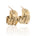 Eureka Chunky Gold Hoop Earrings - Dea Dia