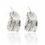 Eureka Chunky Silver Hoop Earrings - Dea Dia