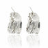 Eureka Chunky Silver Hoop Earrings - Dea Dia