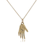 Gold Hand Talisman Necklace - Gold Plated - Dea Dia