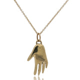 Gold Hand Talisman Necklace - Gold Plated - Dea Dia