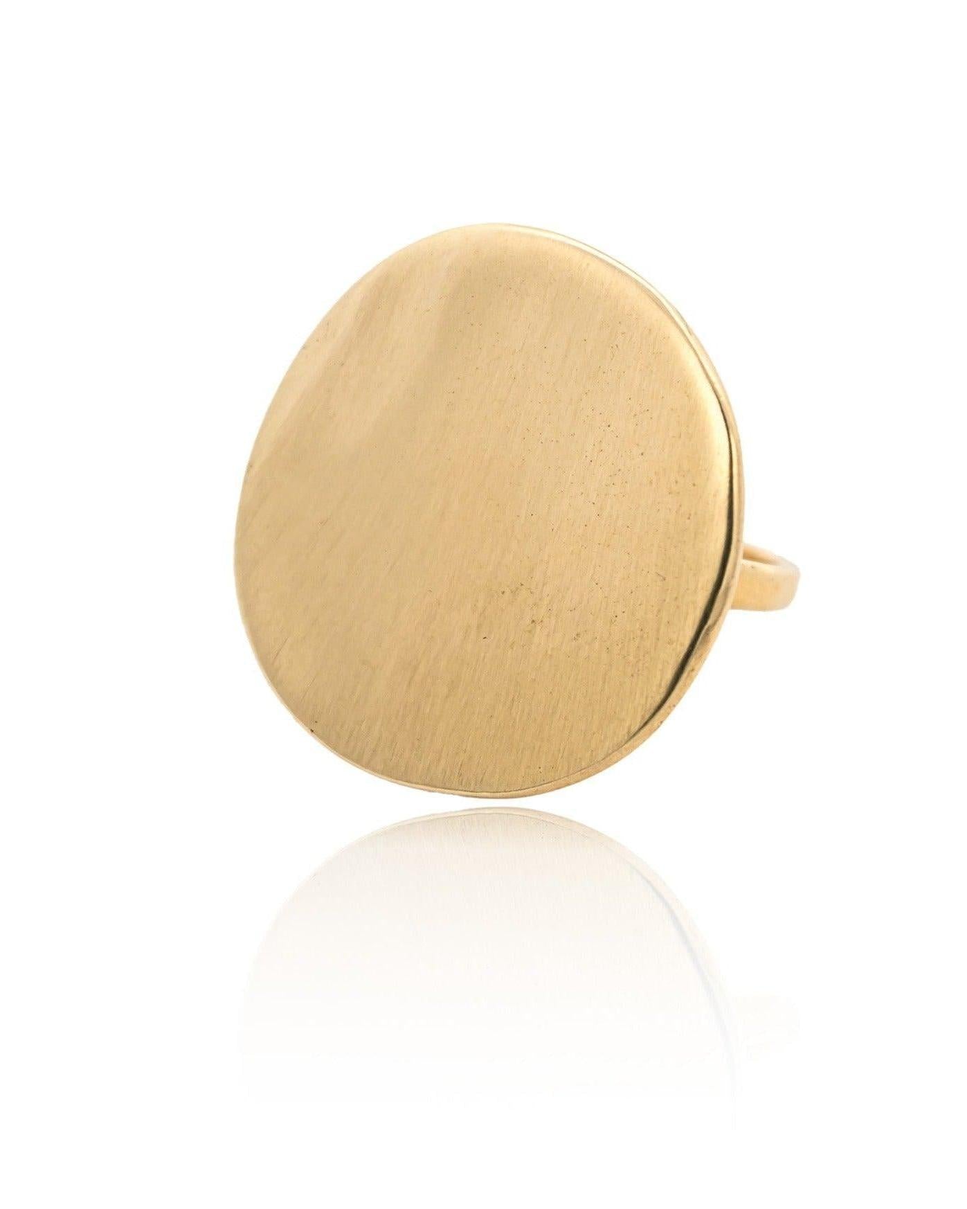 Gold Moon Shine Ring - Dea Dia