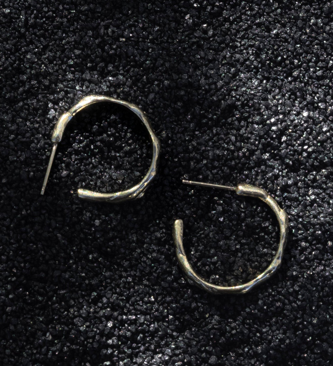 Gold Terrain Hoops - Large - Dea Dia