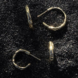Gold Terrain Hoops - Large - Dea Dia