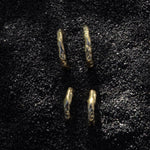 Gold Terrain Hoops - Large - Dea Dia