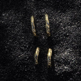 Gold Terrain Hoops - Large - Dea Dia