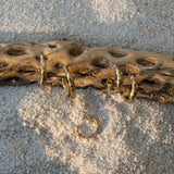 Gold Terrain Hoops - Large - Dea Dia