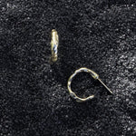 Gold Terrain Hoops - Small - Dea Dia