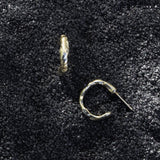 Gold Terrain Hoops - Small - Dea Dia