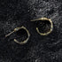 Gold Terrain Hoops - Small - Dea Dia