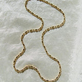 Gold Vintage Ball Chain Necklace