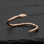 Golden Snake Twist Cuff - Dea Dia