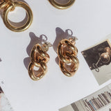 Link Studs - Chunky Chain Stud Earrings - Dea Dia