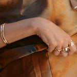 Luna Gold Cuff Bracelet - Dea Dia